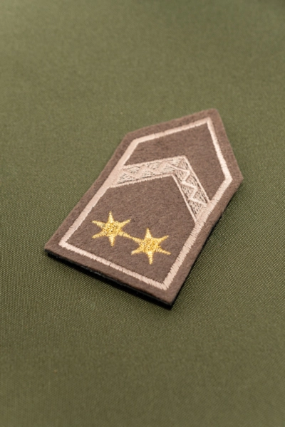 Törzszászlós<br/>katonai felvarró