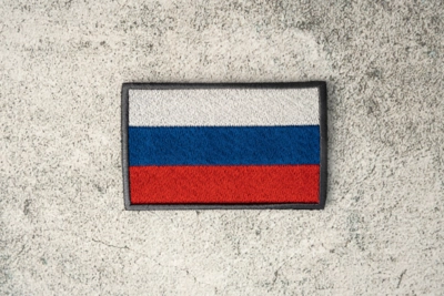 Felvarró<br>orosz zászló
